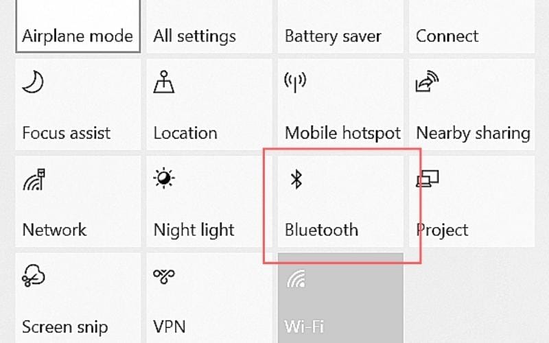 Bật Bluetooth trên máy tính