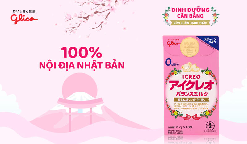Sữa Glico số 0