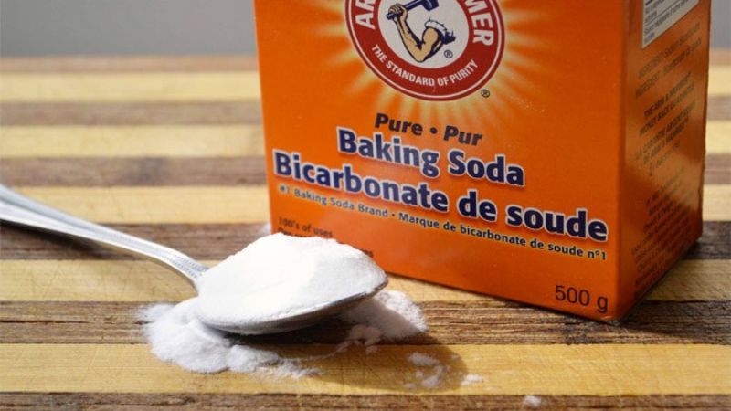 Xử lý bằng baking soda