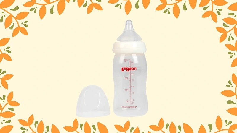 Bình sữa nhựa PP Pigeon Plus