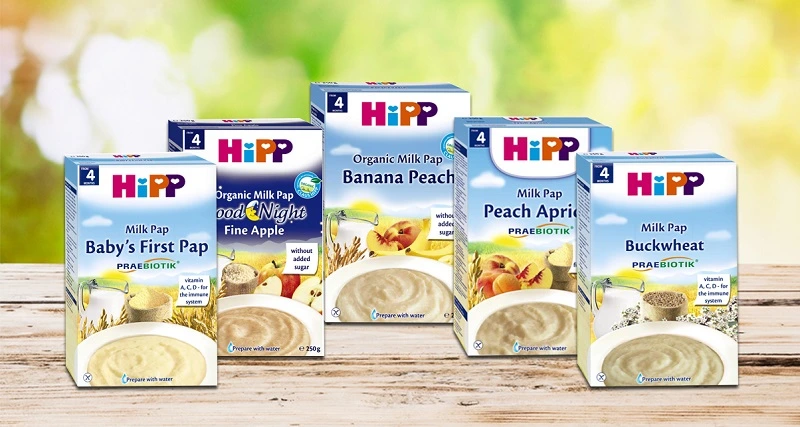 Bột ăn dặm cho bé HiPP Organic