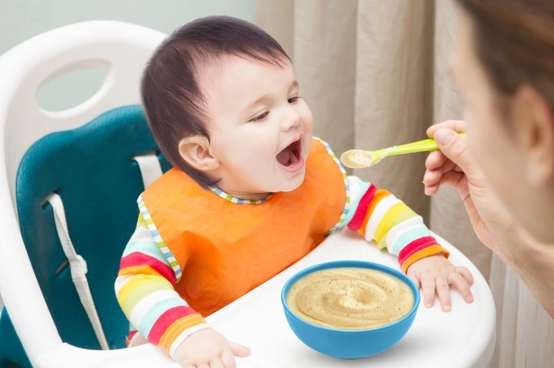 Trẻ 7 tháng sẽ ăn bao nhiêu ml cháo là tốt?