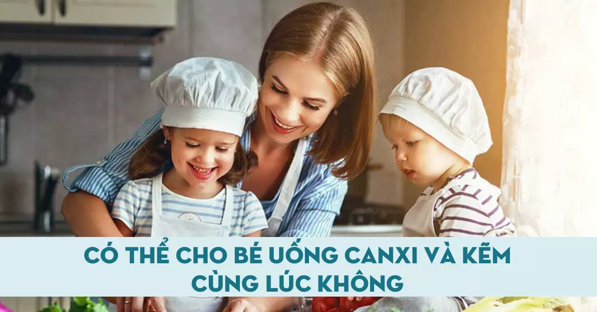 Uống kẽm và canxi cùng lúc được không? Cần lưu ý gì?