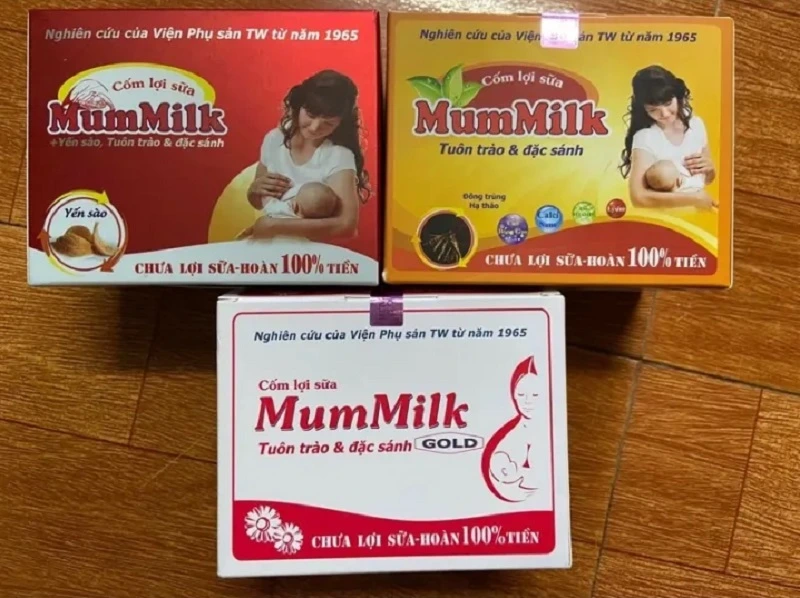 Thành phần có trong cốm lợi sữa Mum Milk
