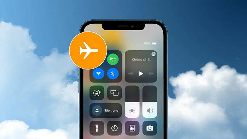 Kích hoạt chế độ máy bay khi cần thiết