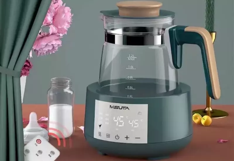 Cách sử dụng bình đun nước pha sữa Misuta để giữ ấm nước