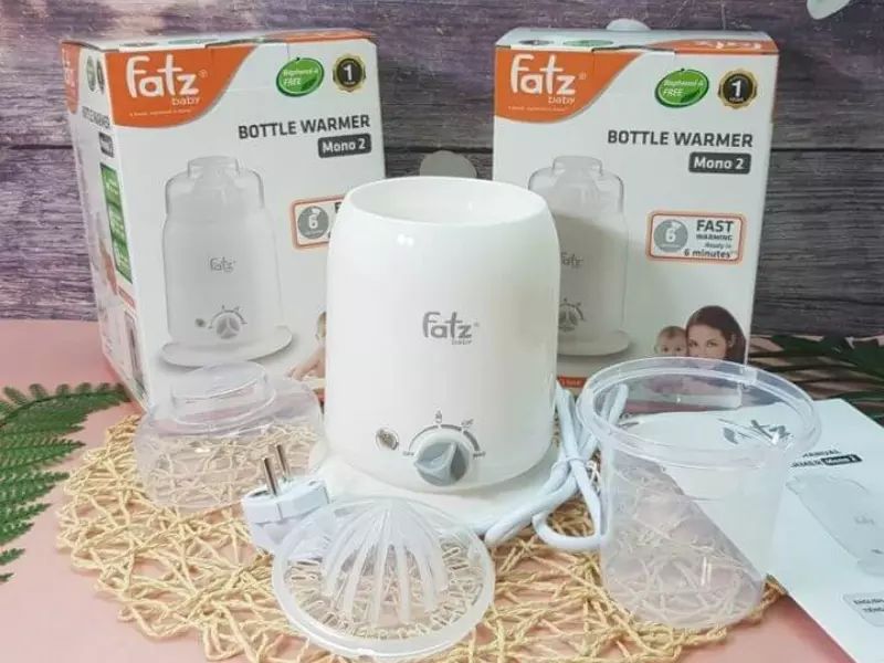 Máy hâm sữa 4 trong 1 Fatzbaby FB3002SL