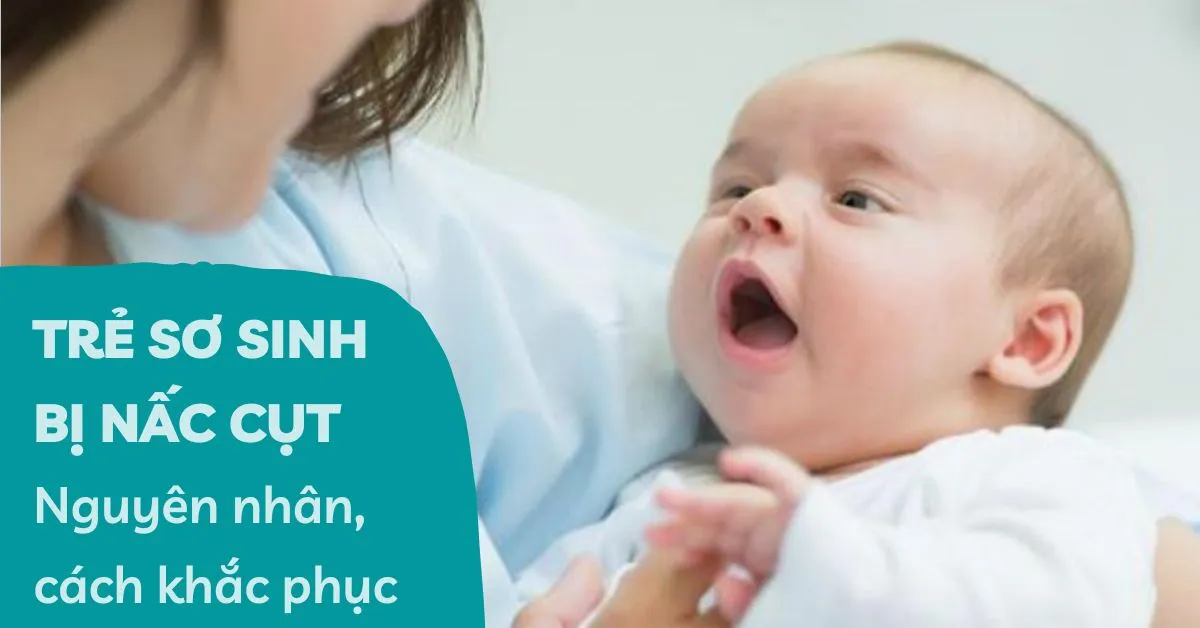 Nguyên nhân và cách khắc phục mẹ nên biết khi trẻ bị nấc cụt