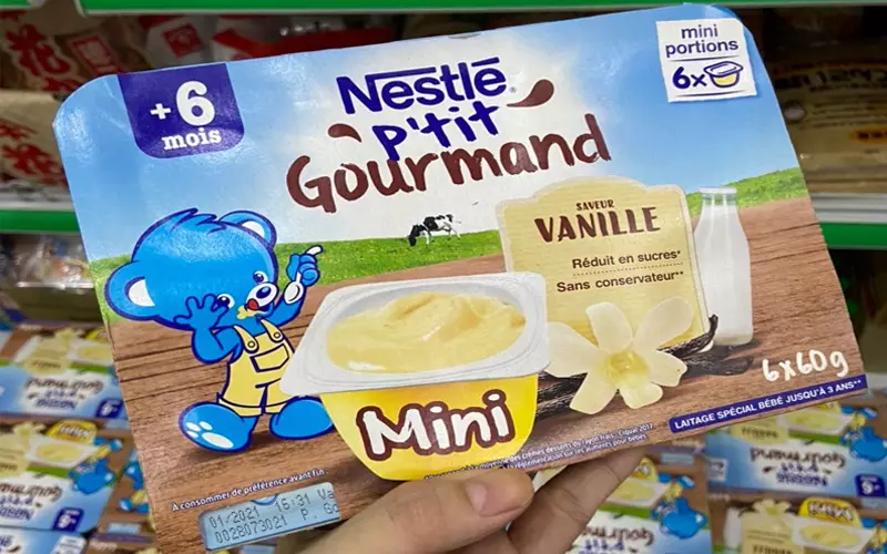 Thành phần chính của váng sữa Nestle chính là sữa bò