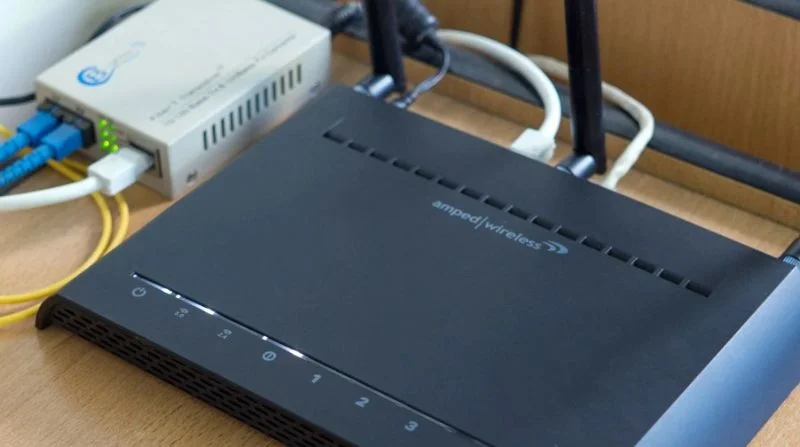 Khởi động lại router, modem