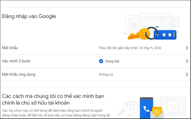 Cách đổi mật khẩu Gmail trên máy tính?