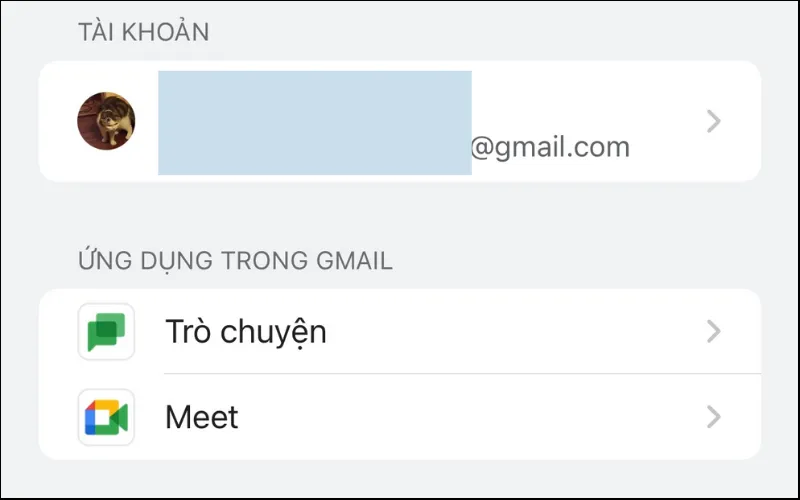 Chọn tài khoản cần thay đổi mật khẩu