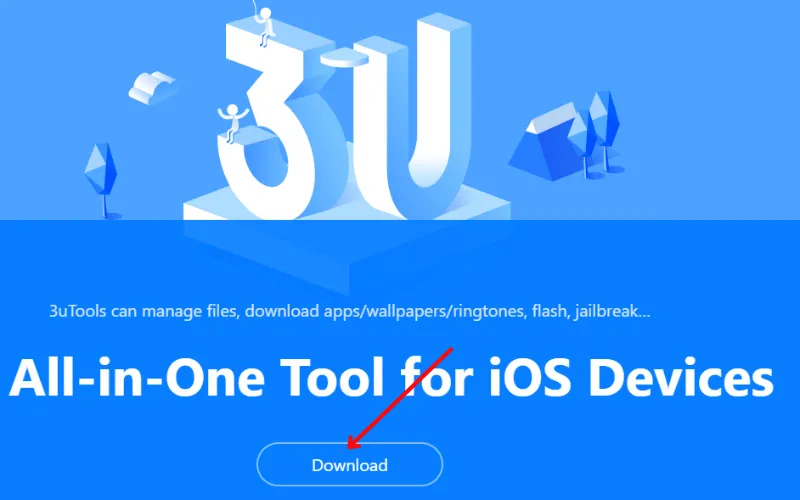 Hãy tải ứng dụng 3uTools