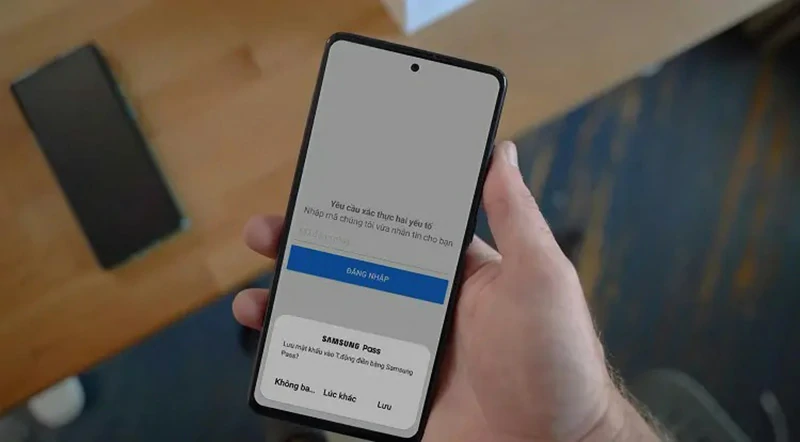 Hướng dẫn nhanh cách lưu tài khoản và mật khẩu vào Samsung Pass