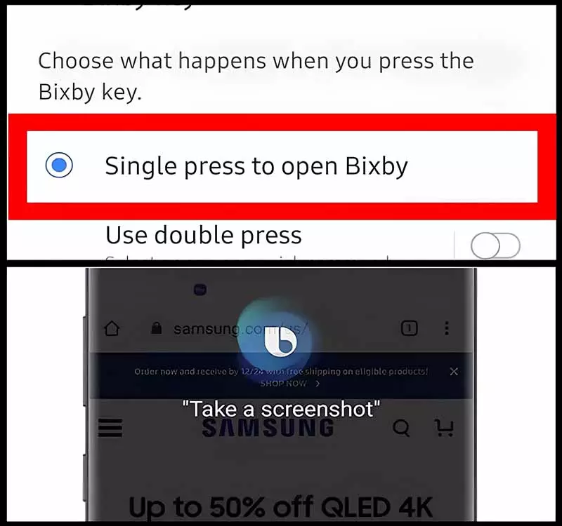 Sử dụng Bixby Voice