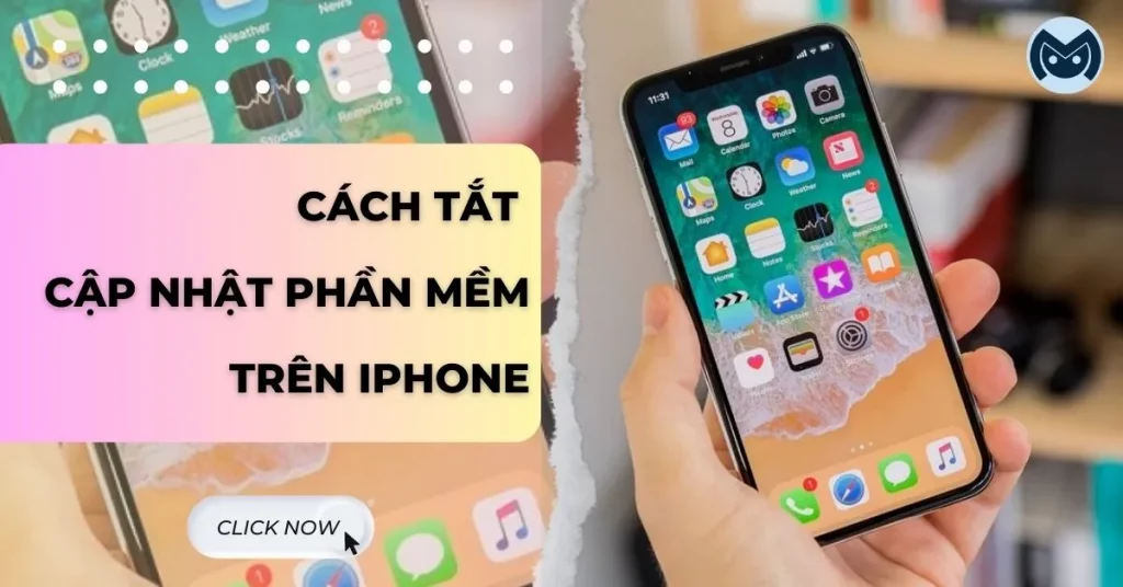 cách tắt cập nhật phần mềm trên iphone