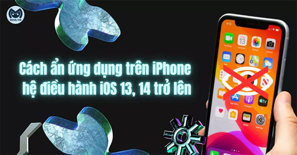 cách ẩn ứng dụng trên iphone