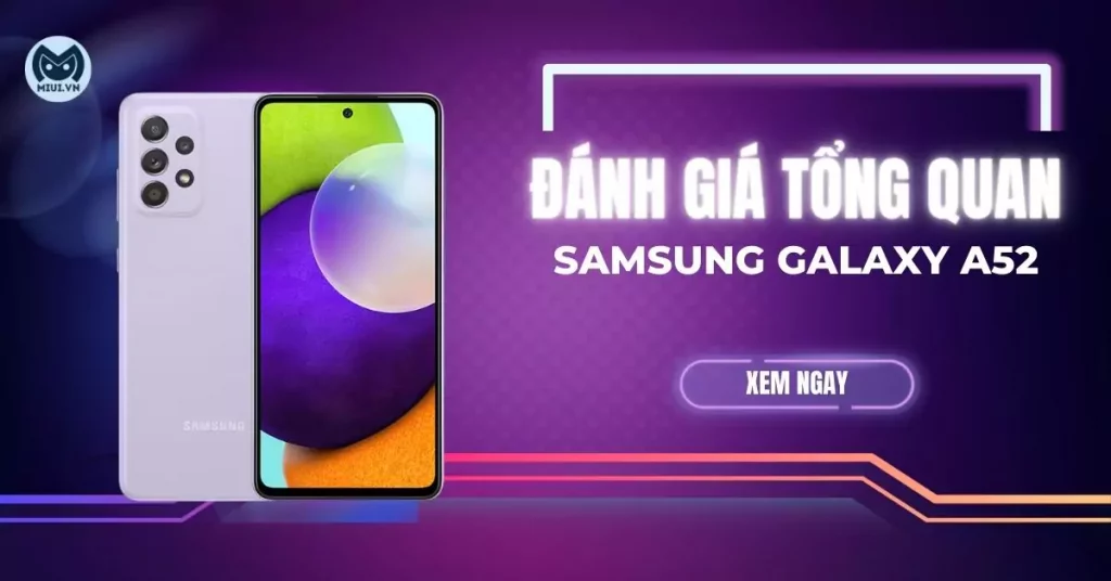 điện thoại Samsung A52