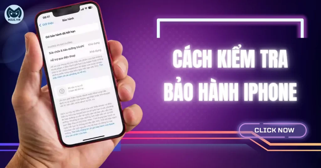 2 cách kiểm tra thời hạn bảo hành của iPhone, iPad và MacBook