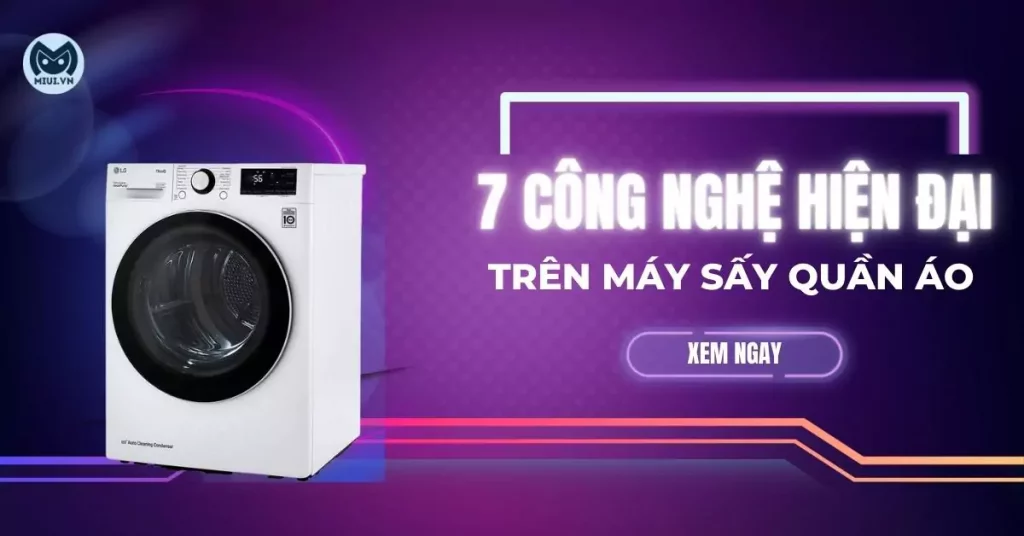 máy sấy quần áo