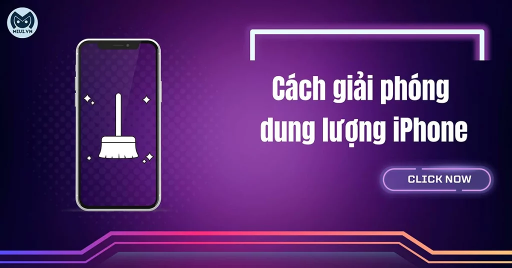 cách giải phóng dung lượng iphone