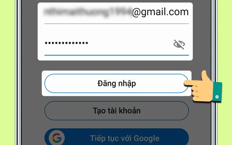 Hãy đăng nhập bằng tài khoản Samsung