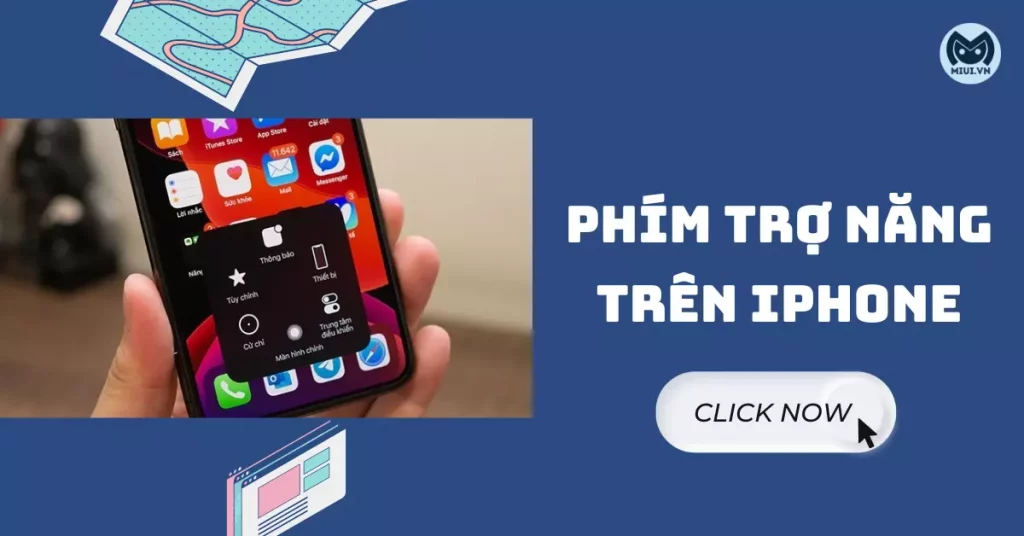 phím trợ năng trên iphone