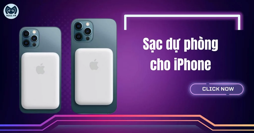 sạc dự phòng cho iphone