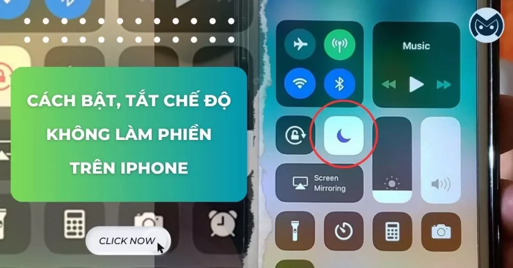 chế độ không làm phiền trên iphone