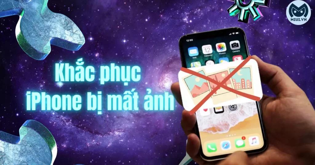 tại sao ảnh trong iphone bị mất