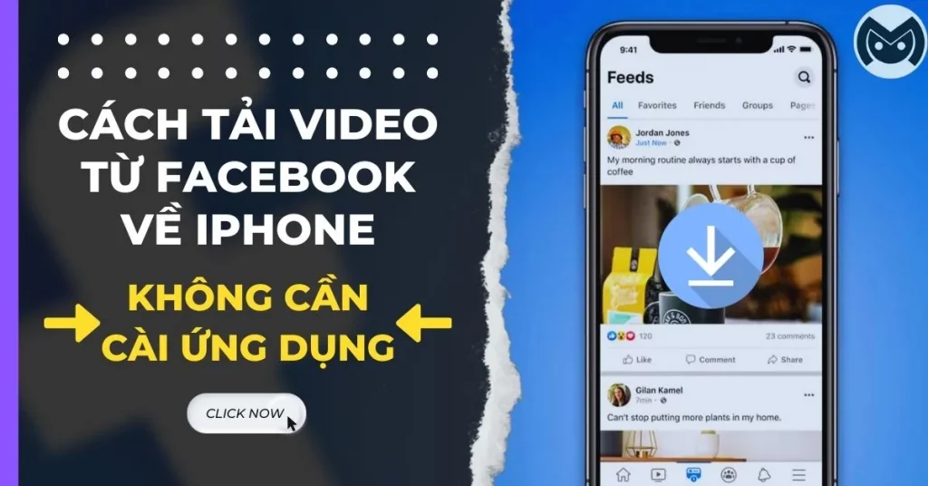 tải video từ facebook về iphone