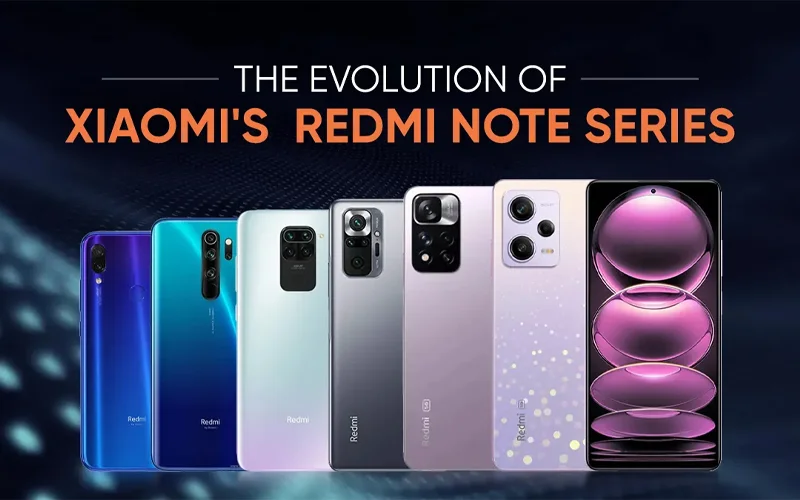 Redmi Note là dòng tập trung vào thiết kế với màn hình lớn và thời lượng pin dài