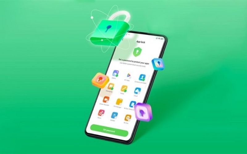 Điện thoại Xiaomi có khả năng bảo mật thông tin cá nhân của bạn bằng tính năng khóa ứng dụng