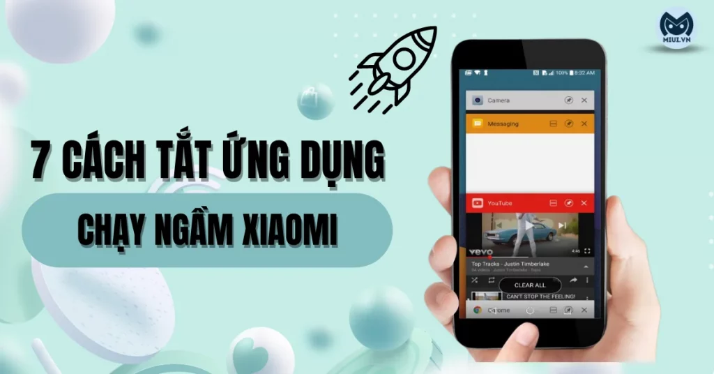 tắt ứng dụng chạy ngầm xiaomi
