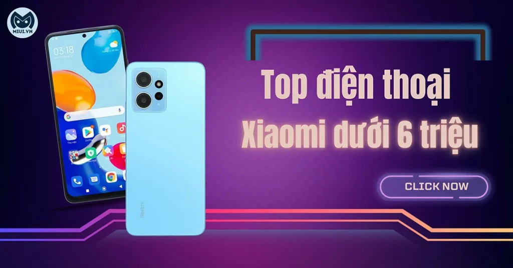xiaomi 6 triệu