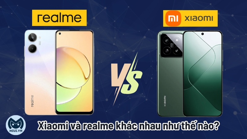 Xiaomi và Realme khác nhau như thế nào thumb