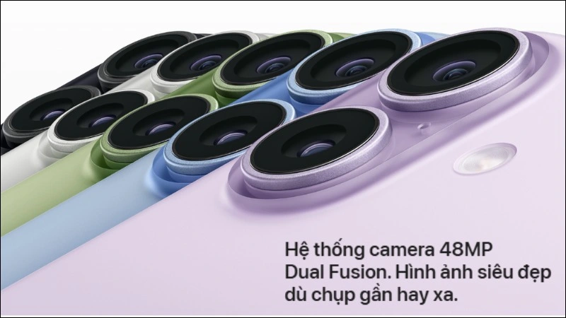 Hệ thống Camera iPhone 17 Thường được nâng cấp