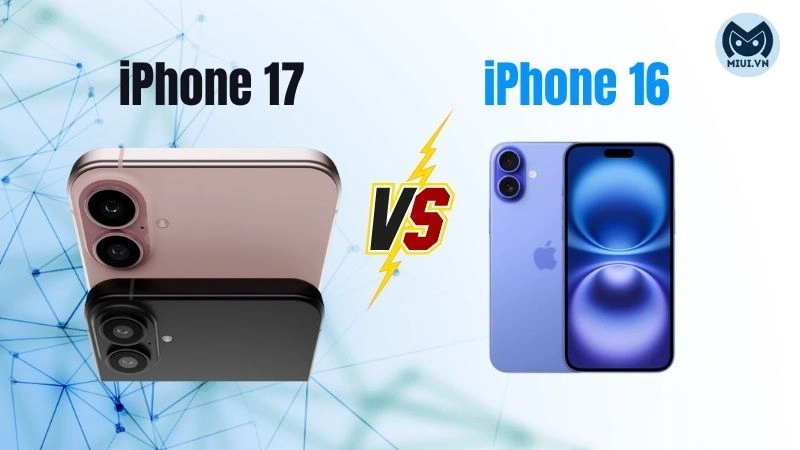 So sánh iPhone 16 thường và iPhone 17 thường để chọn mua phù hợp